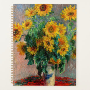 Agenda Claude Monet - Buquê de Sunflower