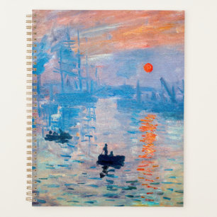 Agenda Claude Monet - Impressão, Assalto do Sol