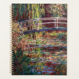 Agenda Claude Monet - Lagoa de Água Lily, Harmonia Rosa