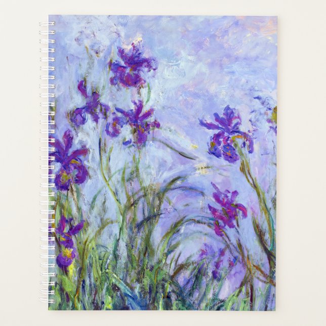 Agenda Claude Monet - Lilac Irises / Iris Mauves (Frente)