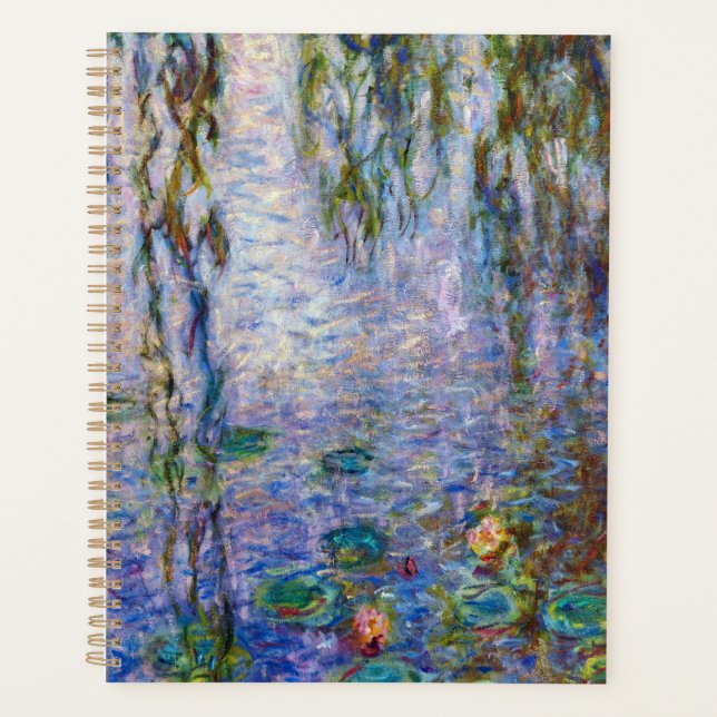 Agenda Claude Monet - Lírios Hídricos (Frente)