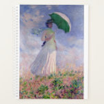 Agenda Claude Monet - Mulher Com Parasol<br><div class="desc">Claude Monet - Mulher Com Parasol Virada Para A Direita 1886</div>