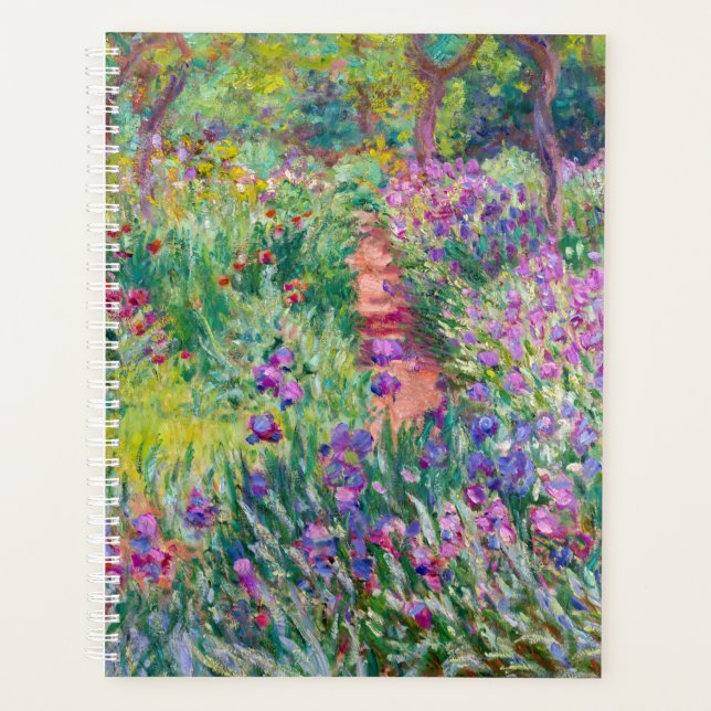 Agenda Claude Monet - O Jardim Íris de Giverny (Frente)