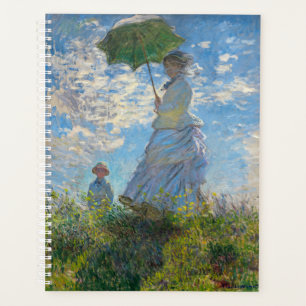 Agenda Claude Monet - O Promenade, Mulher com Parasol