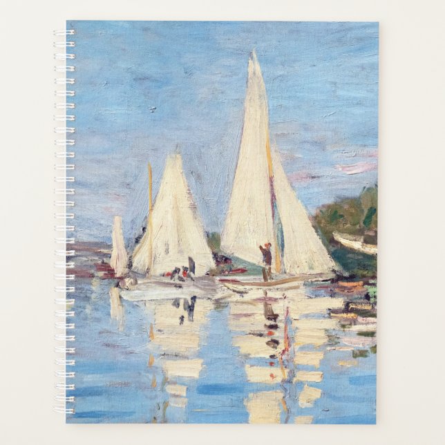Agenda Claude Monet - Regattas em Argenteuil (Frente)
