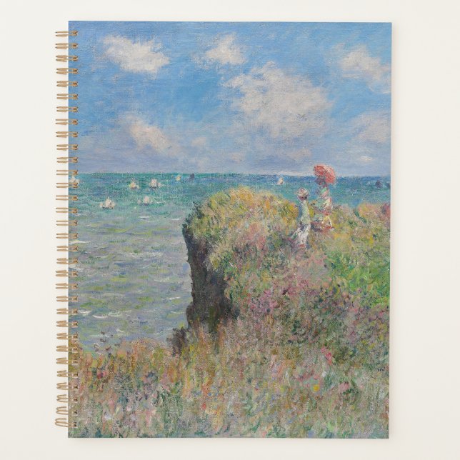 Agenda Cliff Walk em Pourville Monet (Frente)