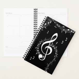 Agenda Climacic G Clef Music Black