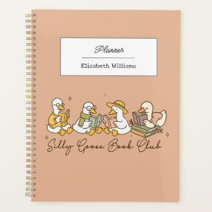 Agenda Clube do Livro Silly Goose Diário Temático de Gans