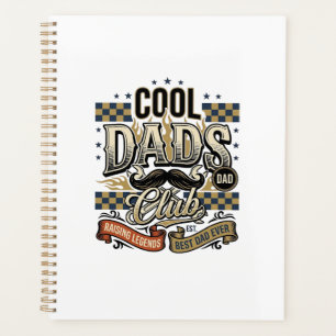 Agenda Clube dos Pais Legais Camisa Vintage para Pai Desi