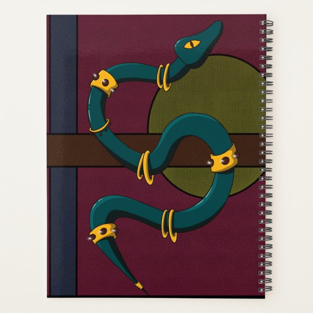 Agenda Cobra Sticker Carré (Verso)