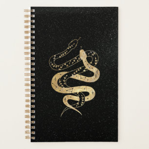 Agenda Cobras místicos Dourados e negros