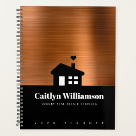 Agenda Cobre Black Imobre Imóveis House Profissional