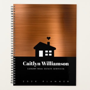 Agenda Cobre Black Imobre Imóveis House Profissional