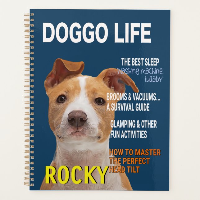 Agenda Cobrir da Revista Pitbull Parody (Frente)