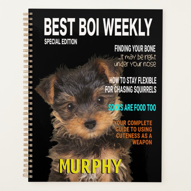 Agenda Cobrir da revista Yorkshire Terrier Parody (Frente)