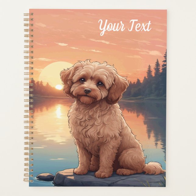 Agenda Cockapoo pelo lago (Frente)