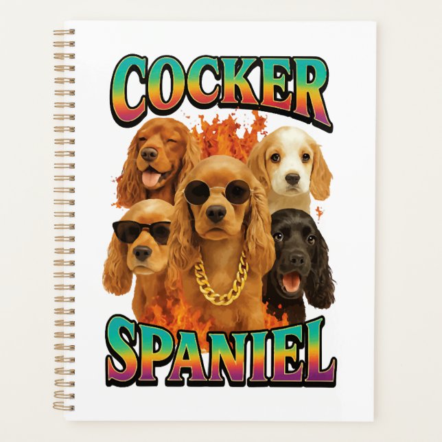 Agenda Cocker Spaniel  (Frente)