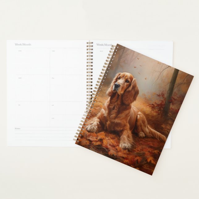 Agenda Cocker Spaniel no outono deixa cair inspiração (Exibição)