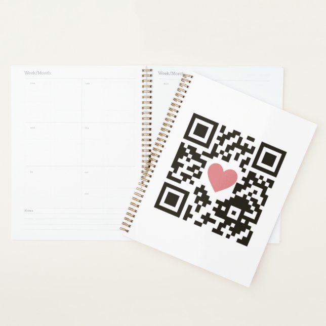 Agenda Código de Amor QR (Exibição)