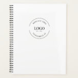 Agenda Código QR de marca de logotipo personalizado mínim<br><div class="desc">Elevação da organização e da marca com nosso Simples Planejador de Marca de Logotipo Personalizado Minimalista Branco: Uma Manutenção Na moda e Funcional para sua valiosa rede. Apresentando nosso versátil Simples e Minimalista Planejador Personalizado da Marca Logotipo - uma combinação harmoniosa de praticidade e marca que integra sem problemas estilo...</div>