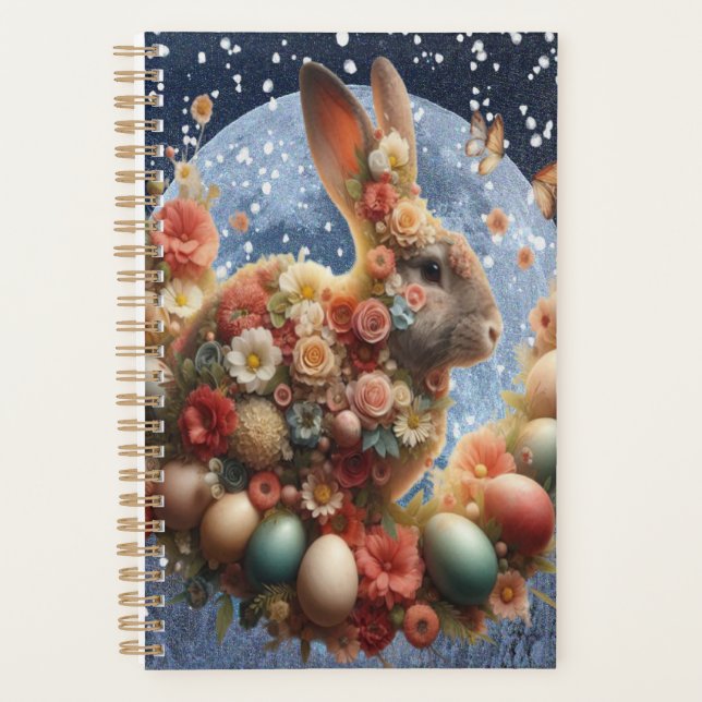 Agenda Coelhinho da Páscoa em Flor  (Frente)