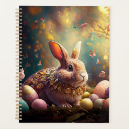 Agenda Coelhinho felz pascoa com ovos de Páscoa