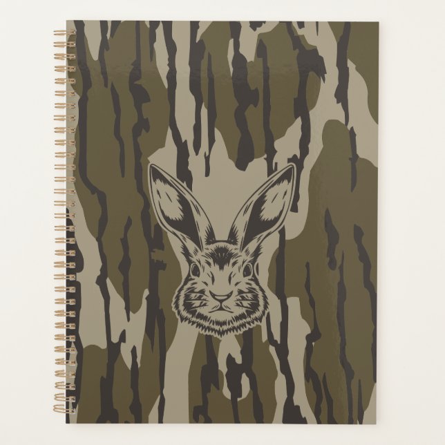Agenda Coelho de Camo de Caça Bottomland (Frente)