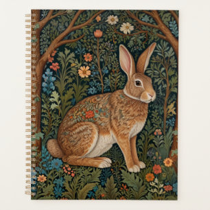 Agenda Coelho marrom-boho Elegante