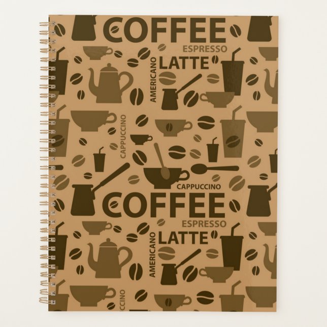 Agenda Coffee pattern (Frente)