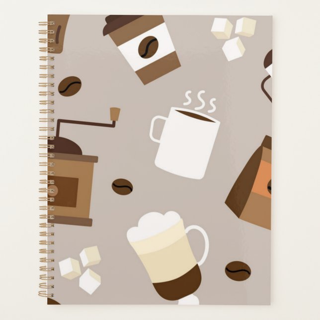 Agenda Coffee pattern (Frente)