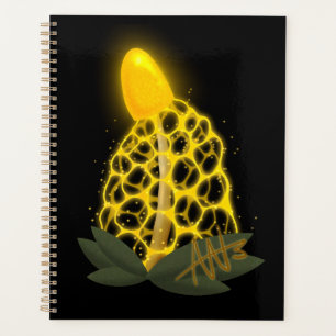 Agenda Cogumelo Amarelo Magro de Véu Bridal
