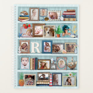 Agenda Colagem de Fotografias da Família — Bookcase de