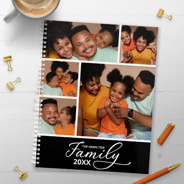 Agenda Colagem de Fotos da Família Moderna (Criador carregado)