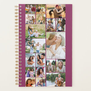 Agenda Colagem de Fotos da Família Moderna 19 Imagem Ros