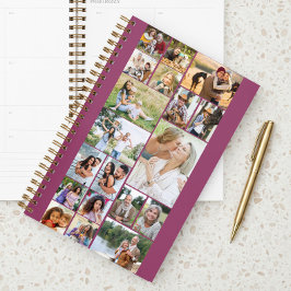 Agenda Colagem de Fotos da Família Moderna 19 Imagens Ros