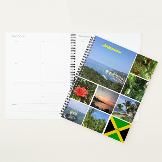 Agenda Colagem de Fotos da Jamaica (Exibição)