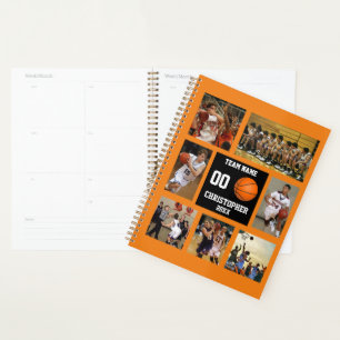 Agenda Colagem de Fotos de Basquete
