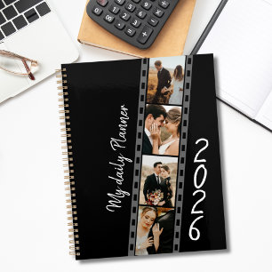Agenda Colagem de fotos moderna e elegante no estilo de p