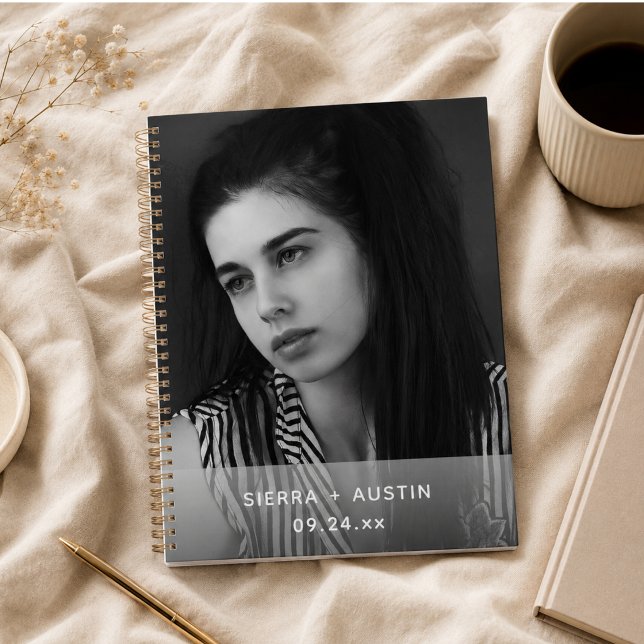 Agenda Colagem de Fotos Personalizada Moderna 2 (Modern 2 Photo Collage Personalized Planner)