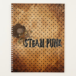 Agenda Colagem de Palavras Steampunk