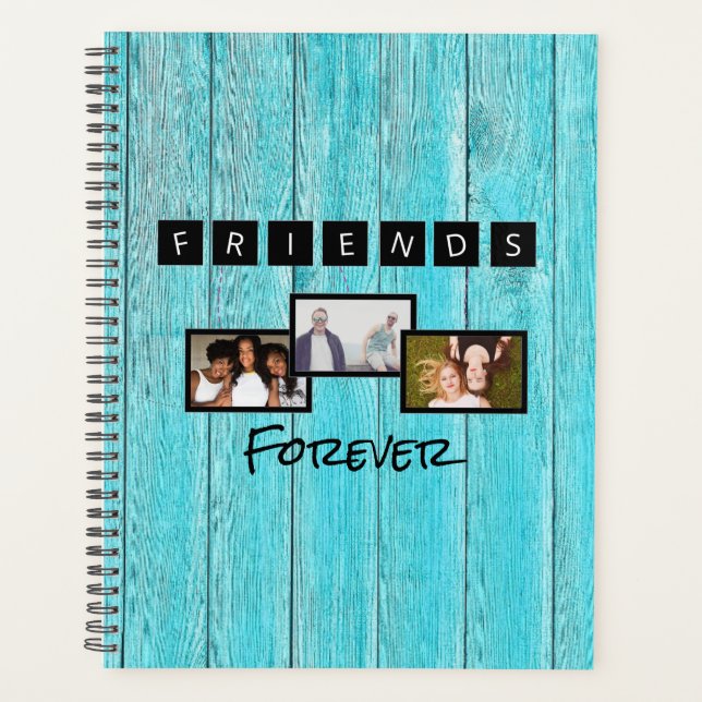 Agenda Colagem personalizada de fotos de modelo do dia de (Frente)