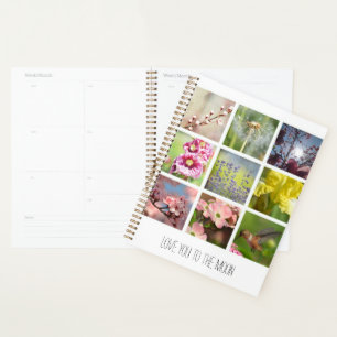 Agenda Colagem Personalizada de Texto e Foto