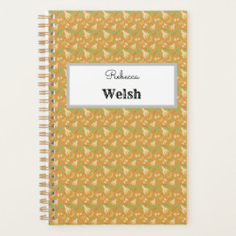 Agenda Coleção de padrões da fruta - Banana