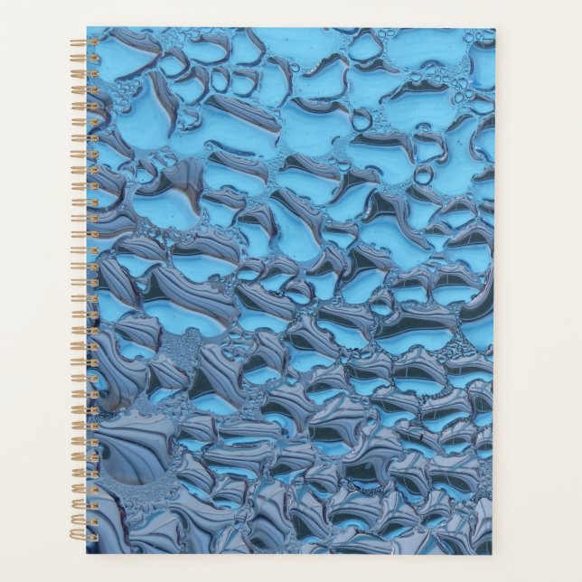 Agenda Colírio suave em vidro azul (Frente)