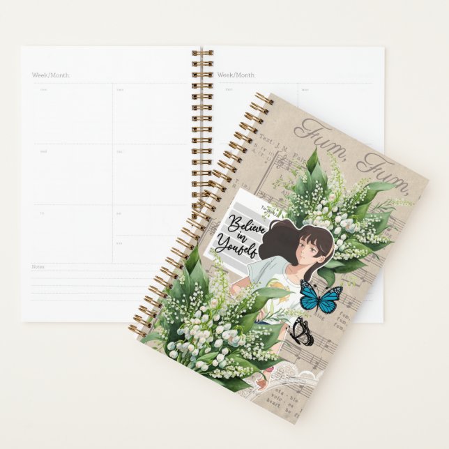 Agenda Collage Art May, Lily of the Valley (Exibição)