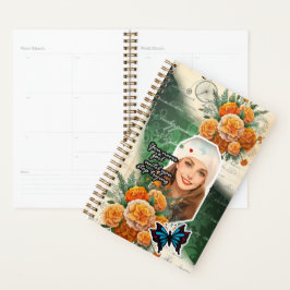 Agenda Collage Art October, Marigold