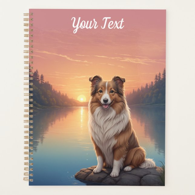 Agenda Collie por Lago (Frente)