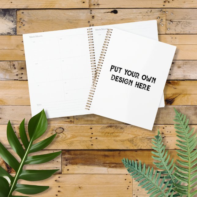 Agenda Coloque seu próprio design (Criador carregado)