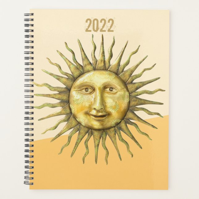 Agenda Colorblock Celestial Sun (Frente)