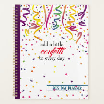 Colorida Confetti Planner